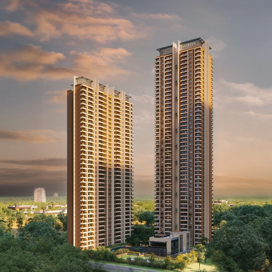 Sobha Aurum Sector 36 Greater Noida, Tallest residential towers in Noida, Sobha Aurum floor plan, Luxury apartments in Greater Noida